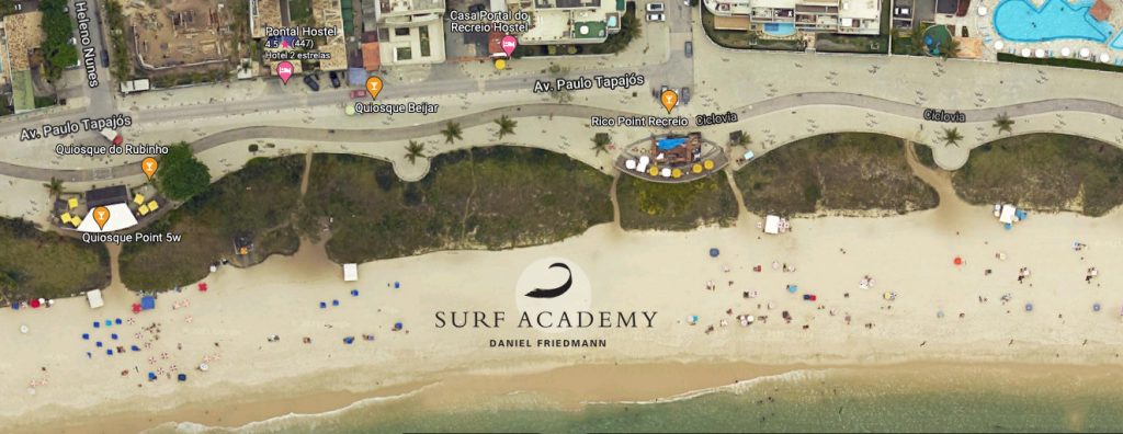 onde fica a daniel friedmann surf academy